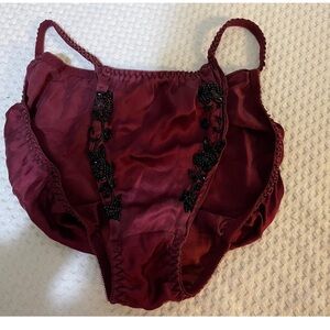 Victoria’s Secret vintage 200 silk panties l